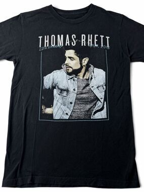 thomas rhett 2018 life changes tour concert t shirt black country music tee